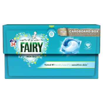 Fairy Non Bio PODS® Washing Liquid Capsules 34 Washes