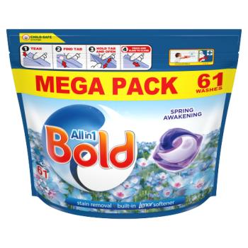 Bold All-in-1 PODS® Washing Liquid Capsules 61 Washes, Spring Awakening