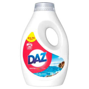 DAZ Washing Liquid 700ml 20 Washes, Whites & Colours