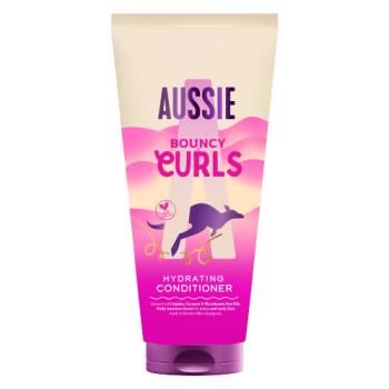 Aussie Bouncy Curls Hydrating Conditionern200ml. Moisturise Boost for Wavy and Curly Hair