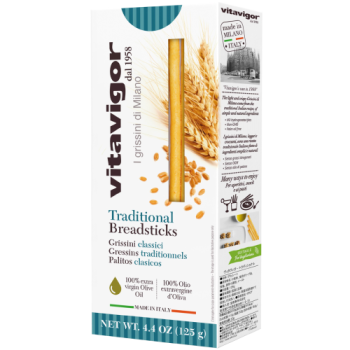 Vita Vigor Grissini Traditional Breadsticks 125g
