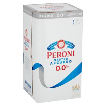 Peroni Nastro Azzurro 0.0% 4 x 330ml