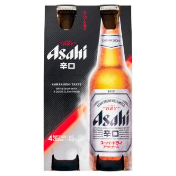 Asahi Super Dry 4 x 330ml
