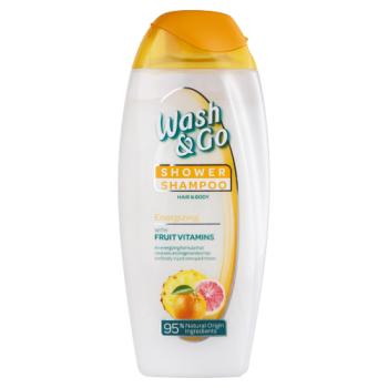 Wash & Go Energising Shower Shampoo 250ml