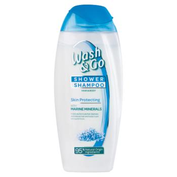 Wash & Go Skin Protecting Shower Shampoo 250ml