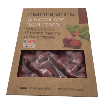 Mamma Emma Gnocchi Con Rapa Rossa with Beetroot