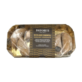 Diforti Sicilian Cannoli Hazelnut Chocolate