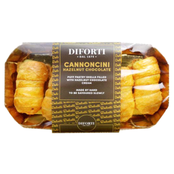 Diforti Cannoncini Hazelnut Chocolate