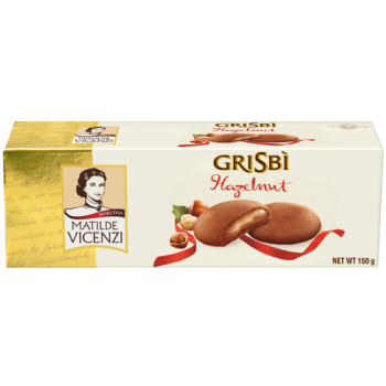 Matilde Vicenzi Grisbi Hazelnut Cream Biscuits 150g