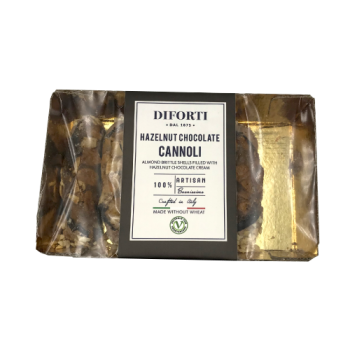 Diforti Hazelnut Chocolate Cannoli