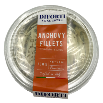 Diforti Anchovy Fillets with Parsley & Garlic