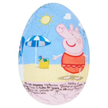 Peppa Milk and White Chocolate Egg with Toy 20 g