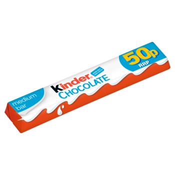 Kinder Medium Bar Chocolate 21g