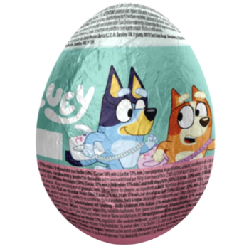 Bluey Milk Chocolate Surprise Egg 20g (Toy May Vary) 