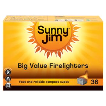 Sunny Jim 36 Big Value Firelighters