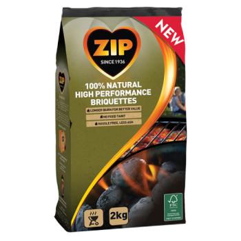 Zip 100% Natural High Performance Briquettes