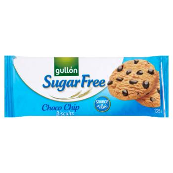 Gullón Sugar Free Choco Chip Biscuits 125g
