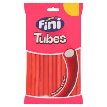 Fini Strawberry & Cream Tubes 140g