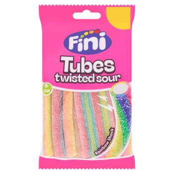 Fini Tubes Twisted Sour Rainbow Shock 140g