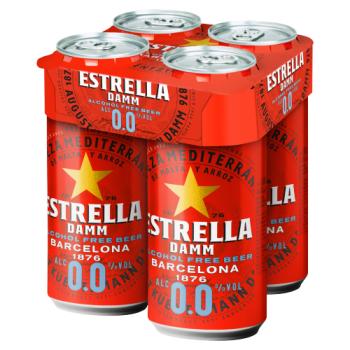 Estrella Damm Barcelona Alcohol Free Beer 440ml