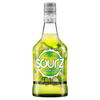 Sourz The Original Lemon Lime Sweet & Sour Alcoholic Drink 70cl