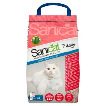 Sanicat Professional Pet Love 7 Days Non Clumping Litter 4L