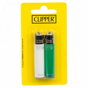 Clipper Solid Colour 2 pc Micro Clip Strip - 2 pc Blister