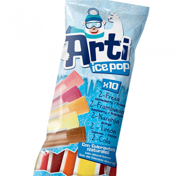 Arti Ice Pops Mixed Flavours 10pk