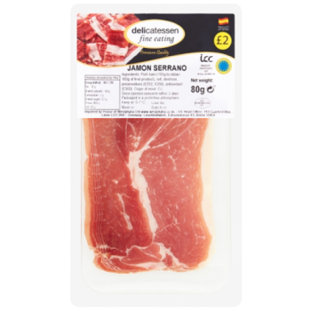Delicatessen Fine Eating Jamon Serrano 80g