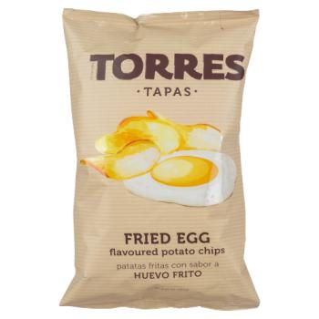 Torres Tapas Fried Egg Flavoured Potato Chips 125g