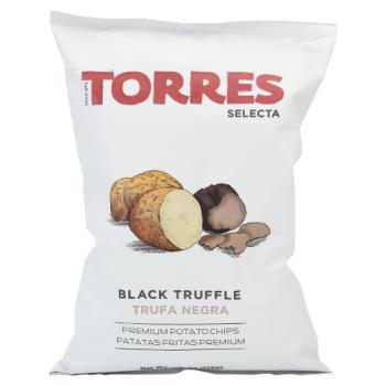 Torres Black Truffle Premium Potato Chips 125g