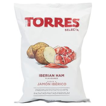 Torres Iberian Ham Flavoured Premium Potato Chips 150g
