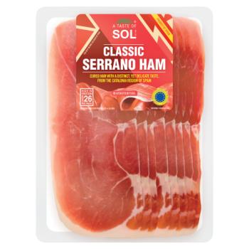 A Taste of Sol Classic Serrano Ham 100g