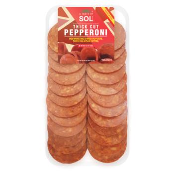 A Taste of Sol Thick Cut Pepperoni 150g