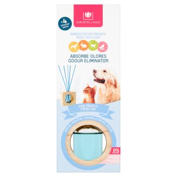 Cristalinas Pet Odour Eliminating Reed Diffuser Fresh Air 30ml