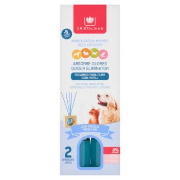 Cristalinas Pet Odour Eliminating Reed Diffuse Fresh Air 2 x 30ml