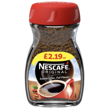 Nescafé Original Instant Coffee 50g PM £2.29 