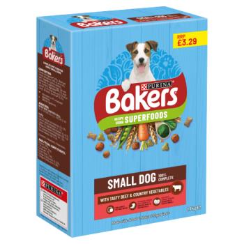 Bakers Small Dog Beef With Vegetables Dry Dog Food 1.1kg Pmp