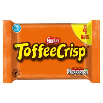 Toffee Crisp Bars 4 x 31g (124g)