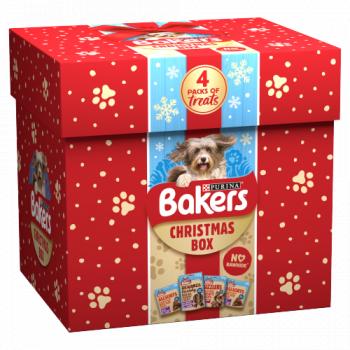 Bakers Christmas Box 4 Packs of Treats 386g