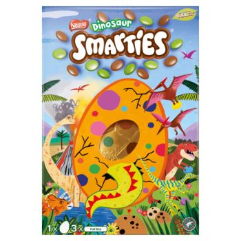 Smarties Dinosaur Milk Chocolate Giant Easter Egg 264g