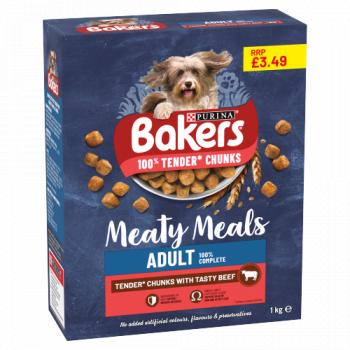 Bakers Meatymeals Beef Pm349