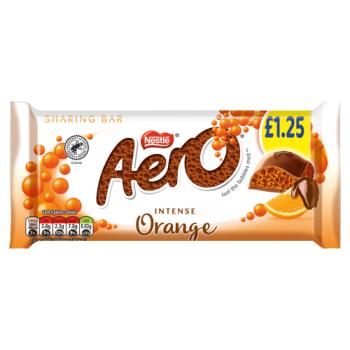 Aero Intense Orange Chocolate Sharing Bar 90g PMP £1.25
