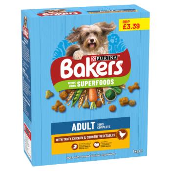 Bakers Adult with Tasty Chicken & Country Vegetables 1kg