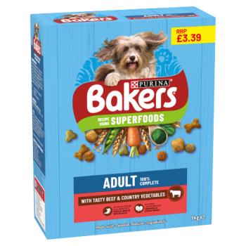 Bakers Adult with Tasty Beef & Country Vegetables 1kg