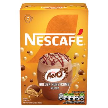 Nescafé Aero Golden Honeycomb Flavour Mocha 7 x 19g (133g)