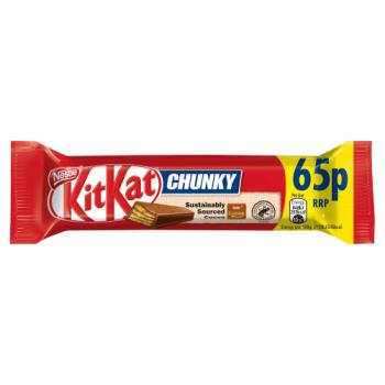 Kit Kat Chunky Milk Chocolate Bar 40g PMP 65p