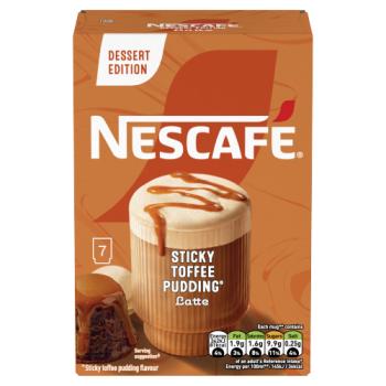 Nescafé Dessert Edition Sticky Toffee Pudding Latte 7 x 20g (140g)