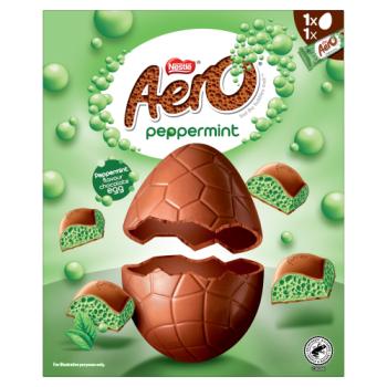 Aero Peppermint Flavour Chocolate Egg 186g
