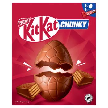KitKat Chunky Milk Chocolate Large Easter Egg 190g